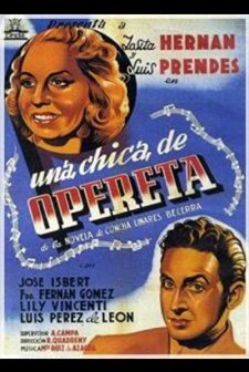 Una Chica De Opereta (1944) afişi