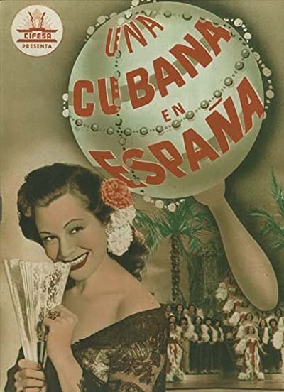 Una Cubana En España (1951) afişi Una Cubana En España (1951) afişi