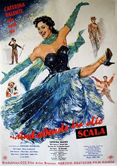 ...und Abends In Die Scala (1958) afişi ...und Abends In Die Scala (1958) afişi