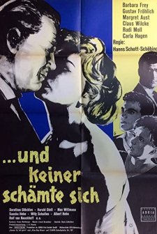 ...und keiner schämte sich (1960) afişi