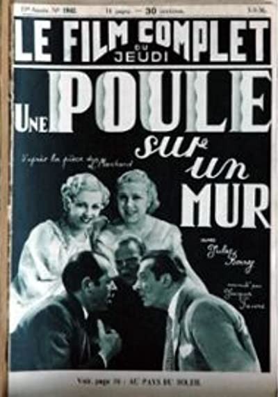 Une Poule Sur Un Mur (1936) afişi Une Poule Sur Un Mur (1936) afişi