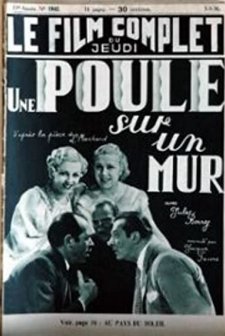 Une Poule Sur Un Mur (1936) afişi