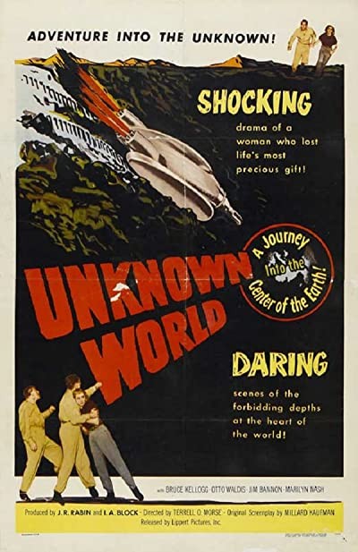 Unknown World (1951) afişi Unknown World (1951) afişi