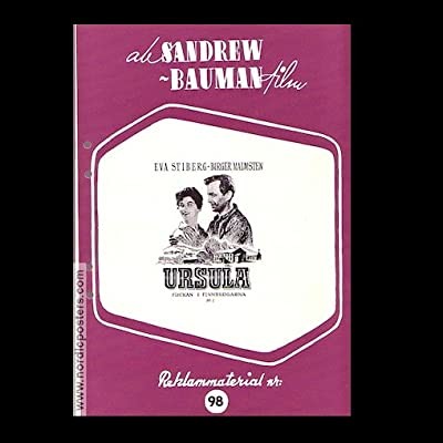 Ursula - Flickan I Finnskogarna (1953) afişi Ursula - Flickan I Finnskogarna (1953) afişi