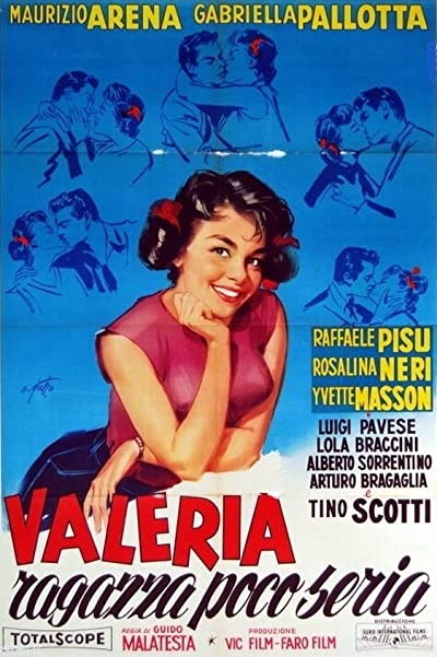Valeria Ragazza Poco Seria (1958) afişi Valeria Ragazza Poco Seria (1958) afişi