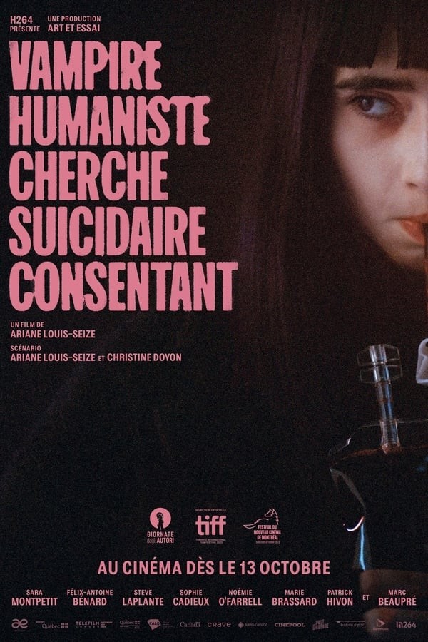 Vampire humaniste cherche suicidaire consentant (2023) afişi Vampire humaniste cherche suicidaire consentant (2023) afişi