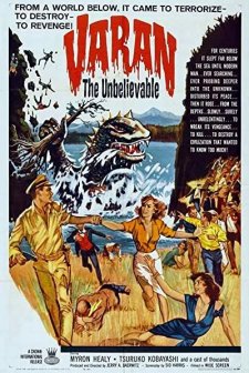Varan the Unbelievable (1962) afişi