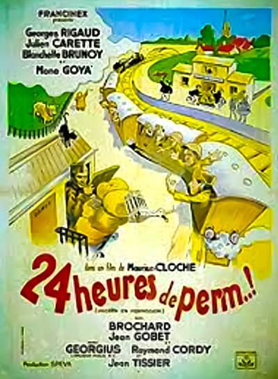 Vingt-quatre Heures De Perm' (1945) afişi Vingt-quatre Heures De Perm' (1945) afişi