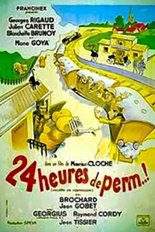 Vingt-quatre Heures De Perm' (1945) afişi