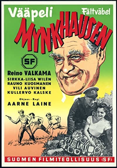 Vääpeli Mynkhausen (1957) afişi Vääpeli Mynkhausen (1957) afişi