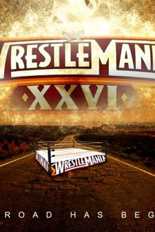 Wrestlemania 26 (2010) afişi