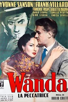 Wanda The Sinner (1952) afişi