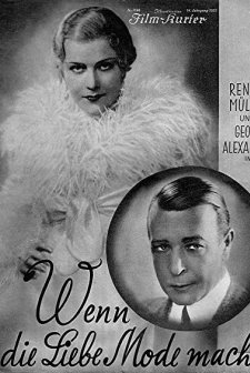 Wenn Die Liebe Mode Macht (1932) afişi
