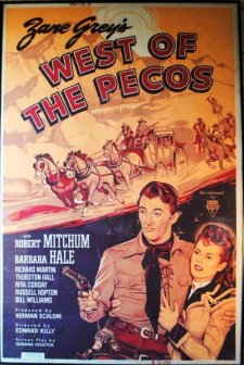 West Of The Pecos (1945) afişi