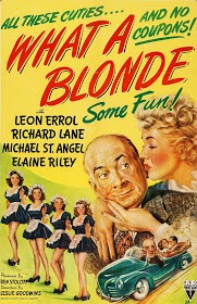 What A Blonde (1945) afişi What A Blonde (1945) afişi