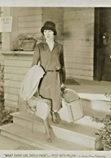 What Every Girl Should Know (1927) afişi