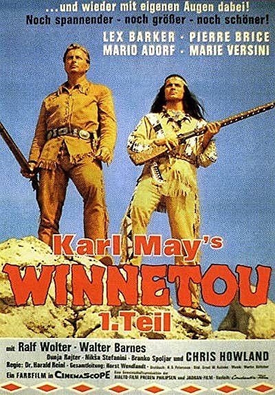 Winnetou - 1. Teil (1963) afişi Winnetou - 1. Teil (1963) afişi