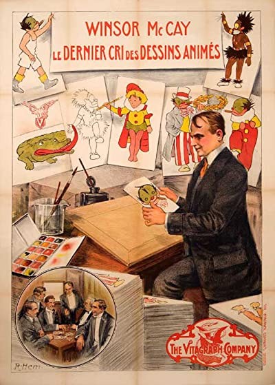 Winsor McCay, the Famous Cartoonist of the N.Y. Herald and His Moving Comics (1911) afişi Winsor McCay, the Famous Cartoonist of the N.Y. Herald and His Moving Comics (1911) afişi