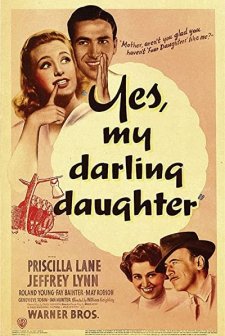Yes, My Darling Daughter (1939) afişi