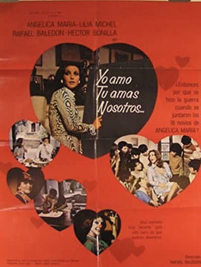 Yo Amo, Tu Amas, Nosotros... (1975) afişi Yo Amo, Tu Amas, Nosotros... (1975) afişi