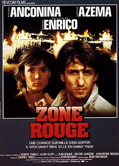 Zone rouge (1986) afişi Zone rouge (1986) afişi
