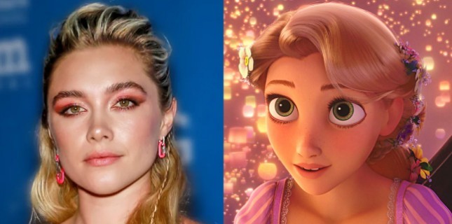 Florence Pugh “Tangled” Canlı-Aksiyon Filminde Rapunzel Olabilir!