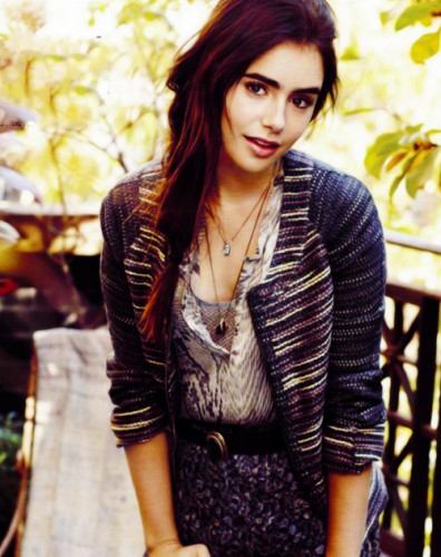 Lily Collins Fotoğrafları 342