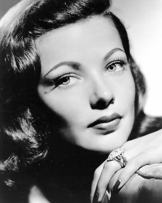 Gene Tierney Fotoğrafları 20