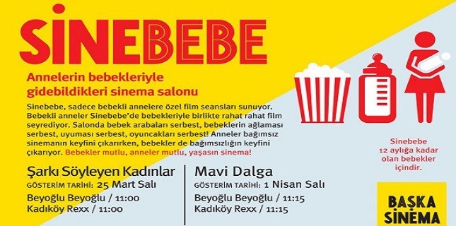 Bebeklerle Sinema Özgürlüğü!