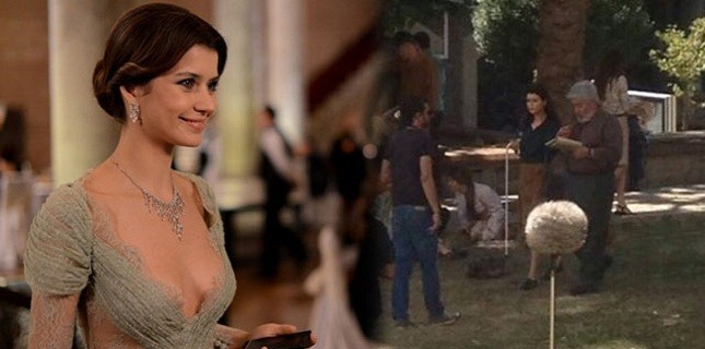Beren Saat Benim Dünyam Setinde Görüntülendi