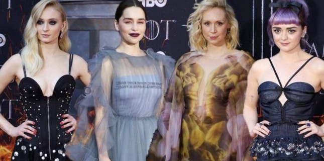 Game of Thrones'un Son Sezon Galasından Keyifli Görüntüler Game of Thrones'un Son Sezon Galasından Keyifli Görüntüler