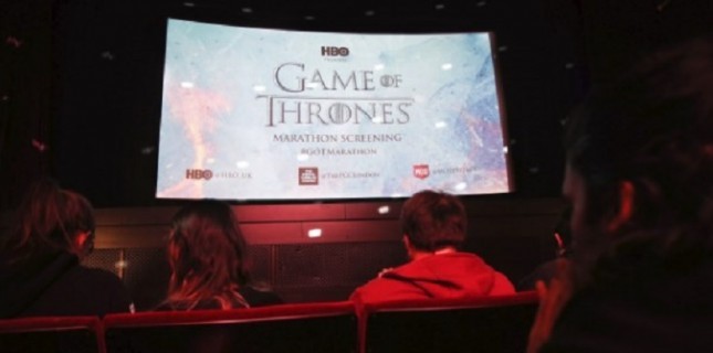 Sinemada 71 saat boyunca Game of Thrones izlediler! Sinemada 71 saat boyunca Game of Thrones izlediler!