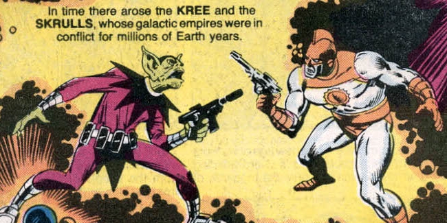 Film, Skrull/Kree War Çizgi Romanından Uyarlandı. Film, Skrull/Kree War Çizgi Romanından Uyarlandı.