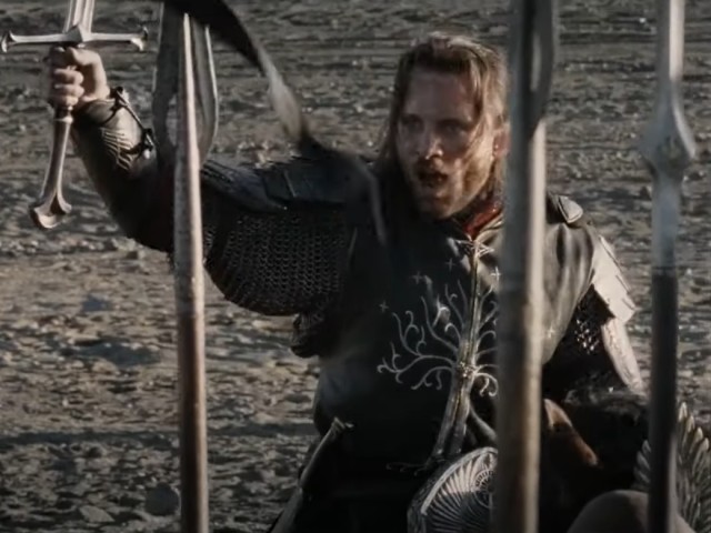Aragorn'un Kara Kapı'daki Savaş Konuşması Aragorn'un Kara Kapı'daki Savaş Konuşması