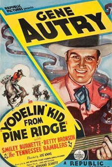 Yodelin' Kid From Pine Ridge (1937) afişi
