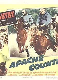 Apache Country (1952) afişi