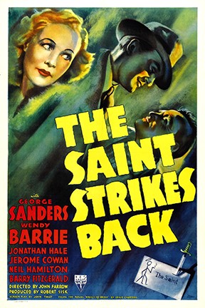 Saint Strikes Back (1939) afişi