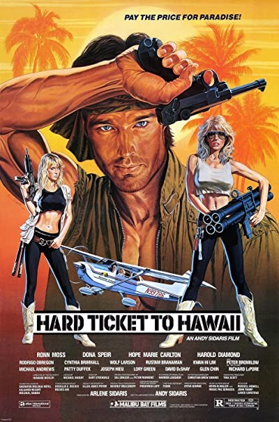 Hard Ticket To Hawaii (1987) afişi