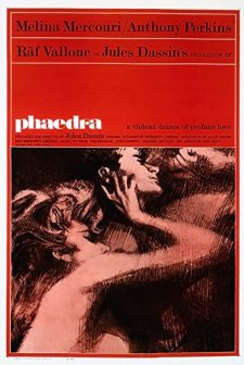 Phaedra (1962) afişi
