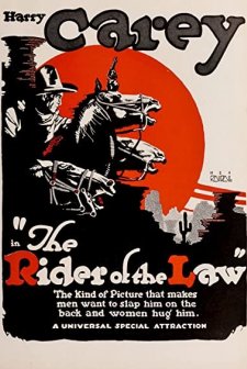 Rider Of The Law (1919) afişi
