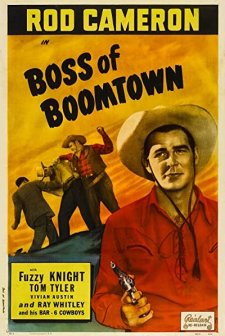 Boss Of Boomtown (1944) afişi