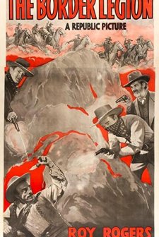 The Border Legion (1940) afişi