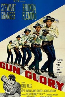 Gun Glory (1957) afişi