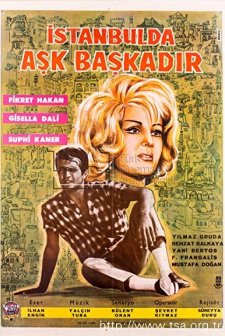 İstanbul'da Aşk Başkadır (1961) afişi