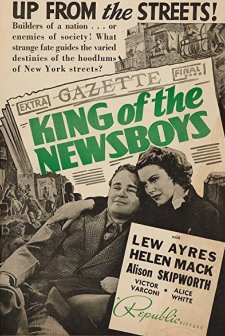 King Of The Newsboys (1938) afişi