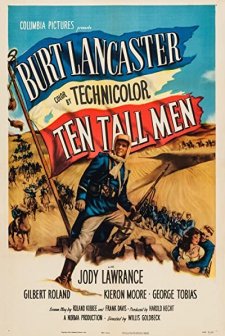 Ten Tall Men (1951) afişi