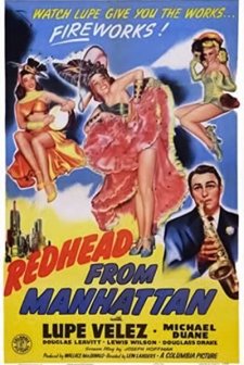 Redhead From Manhattan (1943) afişi