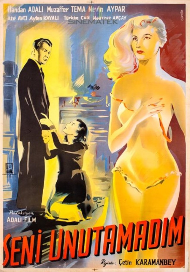 Seni Unutamadım (1951) afişi