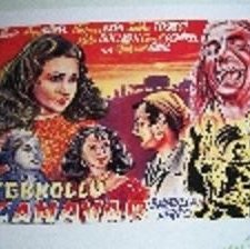 Tek Kollu Canavar (1954) afişi