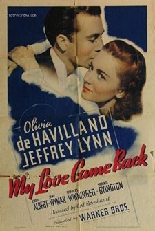 My Love Came Back (1940) afişi